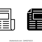 news-icon-set-black-newspaper-260nw-2640276213